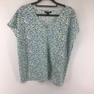 Hilary Radley V Neck Top NWOT